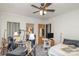 Bedroom with a bed, desk and cat tree at 317 Kerr Nw St, Concord, NC 28025