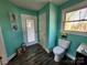 Clean, bright bathroom with modern toilet, sink, and stylish tile accents at 331 Sunderland Rd, Belmont, NC 28012