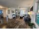 Stylish living room featuring hardwood floors, wainscoting, and comfortable seating at 331 Sunderland Rd, Belmont, NC 28012