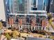 Aerial view of a residential building in the middle of the city at 435 S Tryon St # 301, Charlotte, NC 28202
