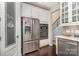 Kitchen boasts stainless steel appliances and pantry at 3150 Helmsley Ct, Concord, NC 28027