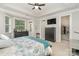 Main bedroom with ensuite bathroom and walk-in closet at 3150 Helmsley Ct, Concord, NC 28027