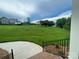 Expansive backyard featuring a large lawn, perfect for outdoor activities at 9411 Stonebridge Way # 49, Mint Hill, NC 28227