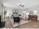 Bright and airy living room with modern furniture and a cozy atmosphere at 136 Ella Claire Dr, York, SC 29745
