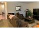 Comfortable living room furnished with plush seating and a warm ambiance at 4016 Holly Villa Cir, Indian Trail, NC 28079