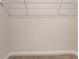 A walk-in closet with a wire shelf for organized storage at 515 Tates Trl # 39, Cramerton, NC 28032