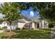 Charming single Gathering house with a well-manicured lawn and an attached two-car garage at 1041 Kensrowe Ln, Matthews, NC 28104