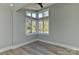 Charming bedroom with corner windows and wood-look floors at 569 Evergreen Rd, Clover, SC 29710