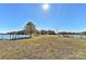 Expansive lakefront lot with grassy area and mature trees at 569 Evergreen Rd, Clover, SC 29710