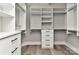 Large walk-in closet with ample shelving and drawers at 569 Evergreen Rd, Clover, SC 29710