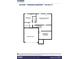 Floor plan shows finished basement with bedroom, bathroom, and unfinished storage space at 107 Rustling Waters Dr, Mooresville, NC 28117