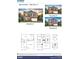 This floor plan features multiple elevations and the layout of the house at 116 Rustling Waters Dr, Mooresville, NC 28117