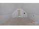 Unfinished attic with unique architecture, primed for custom design at 2059 Parks Rd, Salisbury, NC 28147