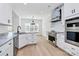 Open concept kitchen with stainless steel appliances, pendant lighting and granite countertops at 2059 Parks Rd, Salisbury, NC 28147