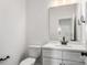 Contemporary bathroom with modern fixtures and sleek vanity at 2025 Parks Rd, Salisbury, NC 28147
