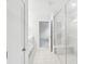 Bathroom featuring a glass-enclosed shower and view into the bedroom at 317 Miramar Dr, York, SC 29745