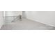 Hallway with carpet, iron railing and access to multiple rooms at 317 Miramar Dr, York, SC 29745