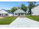 Charming single-story home features a well-manicured lawn and a welcoming front porch with brick accents at 602 Meadow Ave, Spencer, NC 28159