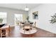 Bright dining area with a round table and chairs near the kitchen at 11712 Blessington Rd, Huntersville, NC 28078