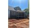 Rear exterior of home with new siding and covered porch under construction at 552 Fern Hill Rd # 21, Mooresville, NC 28117