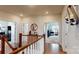 Upstairs hallway with access to bedrooms and bathrooms at 2402 Paddlers Cove Dr, Clover, SC 29710