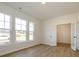 Home office with hardwood floors, neutral walls and French doors at 10103 Mamillion Dr, Huntersville, NC 28078