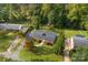 Aerial view of the house and surrounding neighborhood at 3327 Deerwood Dr, Gastonia, NC 28054