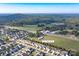 Expansive aerial view of a residential community near lush green spaces and rolling hills at 1957 Tablerock Dr, York, SC 29745