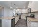 Modern kitchen with stainless appliances, granite counters, and ample cabinet space for storage at 1957 Tablerock Dr, York, SC 29745