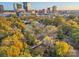 Property located near the city skyline with mature trees at 316 W Kingston Ave, Charlotte, NC 28203