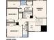 Upper level floor plan featuring bedrooms and the owner's suite at 9913 Manor Vista Trl, Kannapolis, NC 28027