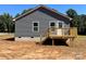 Gray house with wooden deck and yard at 202 Andrews St, East Spencer, NC 28039