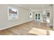 Spacious living area with hardwood floors and lots of light at 4132 Shamrock Dr, Charlotte, NC 28215