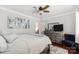 Bright bedroom with a comfortable bed and dresser at 106 Yorkshire Dr, Salisbury, NC 28144