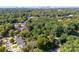 Wide shot of the property and surrounding neighborhood at 3444 Marvin Rd, Charlotte, NC 28211