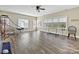 Fun bonus room with hardwood floors and game room features at 3481 Fieldstone Dr, Gastonia, NC 28056