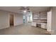 Spacious bedroom featuring ceiling fan and built-in shelving at 1000 Hunting Ave, Lincolnton, NC 28092