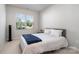 Well-lit bedroom with a comfortable double bed at 112 Atterberry Aly, Charlotte, NC 28217