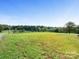 Expansive green field, with fence line, and trees on the horizon under a bright blue sky at 13079 Philadelphia Church Rd, Oakboro, NC 28129