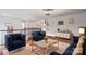 Upstairs loft with seating and stylish decor at 2657 Cheverny Pl, Concord, NC 28027
