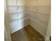 Bright walk-in pantry with ample shelving at 3014 Cunningham Farm Dr, Indian Trail, NC 28079