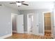 Bedroom with hardwood floors and walk-in closet at 1350 8Th Nw St, Hickory, NC 28601