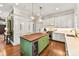 Spacious kitchen with island, stainless steel appliances, and white cabinetry at 4813 Cambridge Crescent Dr, Charlotte, NC 28226