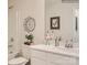 Clean bathroom with white vanity and modern fixtures at 111 Dorian Pl, Troutman, NC 28166