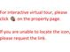 Disclaimer indicating that a virtual tour can be accessed through an icon on the property page at 8403 Spirea Ct, Charlotte, NC 28215