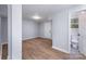 Basement space with room for storage, an external door, and access to the bathroom at 919 N Weldon St, Gastonia, NC 28052