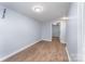 Bright basement featuring neutral walls, wood-look floors, and an open layout at 919 N Weldon St, Gastonia, NC 28052