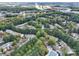 Aerial view showing home location and surrounding area at 10105 Reindeer Way Ln, Charlotte, NC 28216