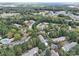 Wide aerial view of community and surrounding landscape at 10105 Reindeer Way Ln, Charlotte, NC 28216