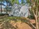 White vinyl sided home with a spacious backyard at 10105 Reindeer Way Ln, Charlotte, NC 28216